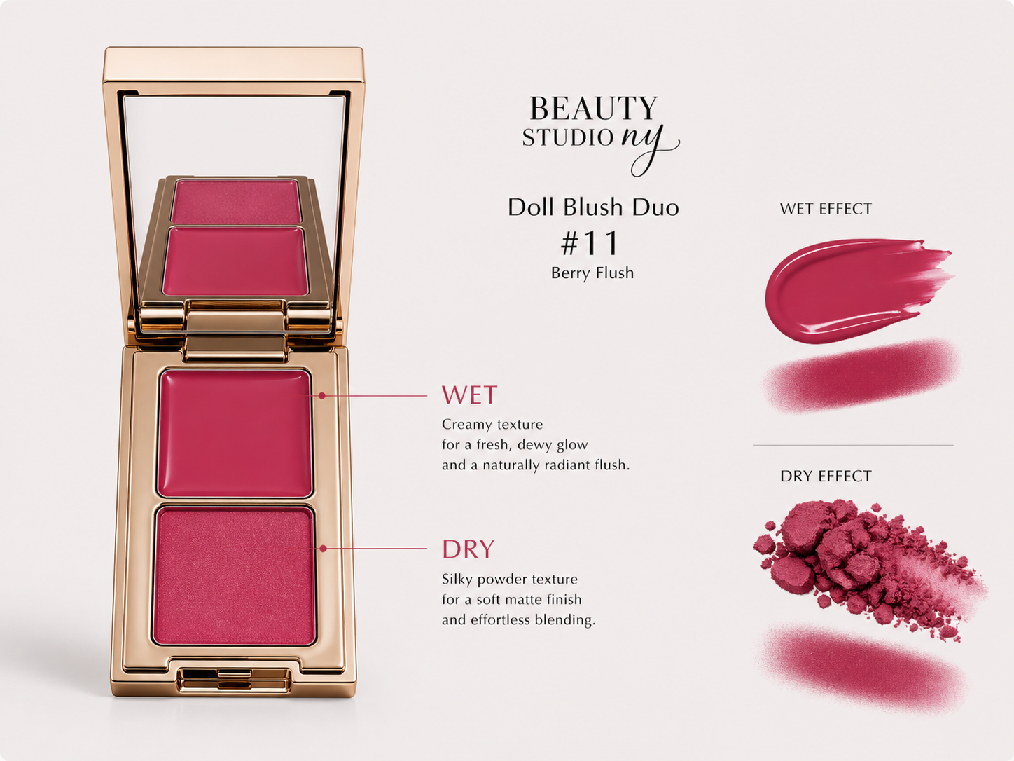 Doll Blush Duo Rosy Veil